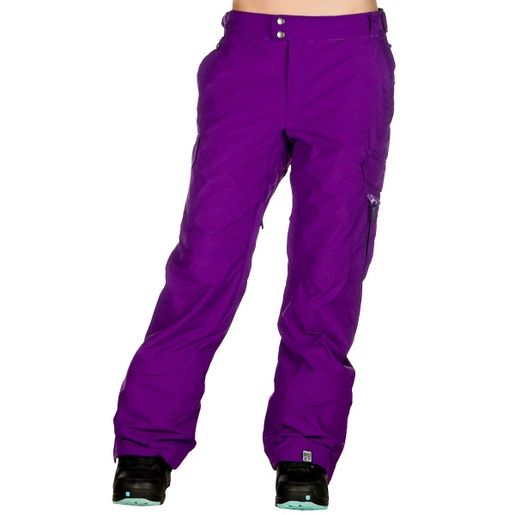 Luna Twill Pant Women purple XS